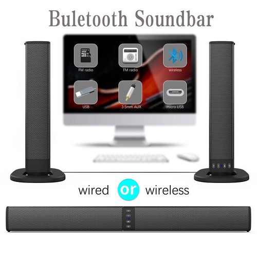 Bluetooth Speaker TV Theater Sounbar Subwoofer 3D Stereo Sur