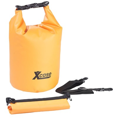 Xcase 3er-Set Wasserdichte Packsäcke aus LKW-Plane, 51020 Liter, orange