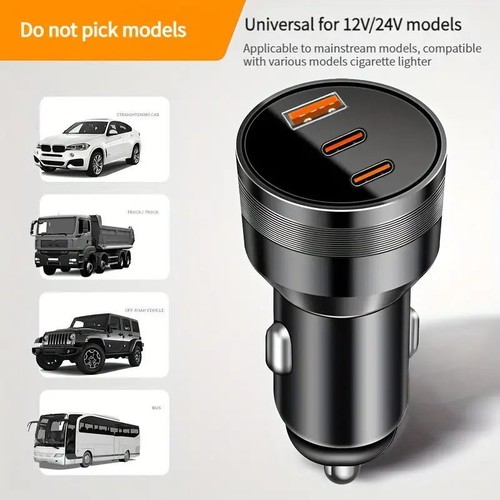 Dual USB PD Type-C Car Charger 30W Fast Adapter iPhone 16 15 14 13 11Pro Max lot