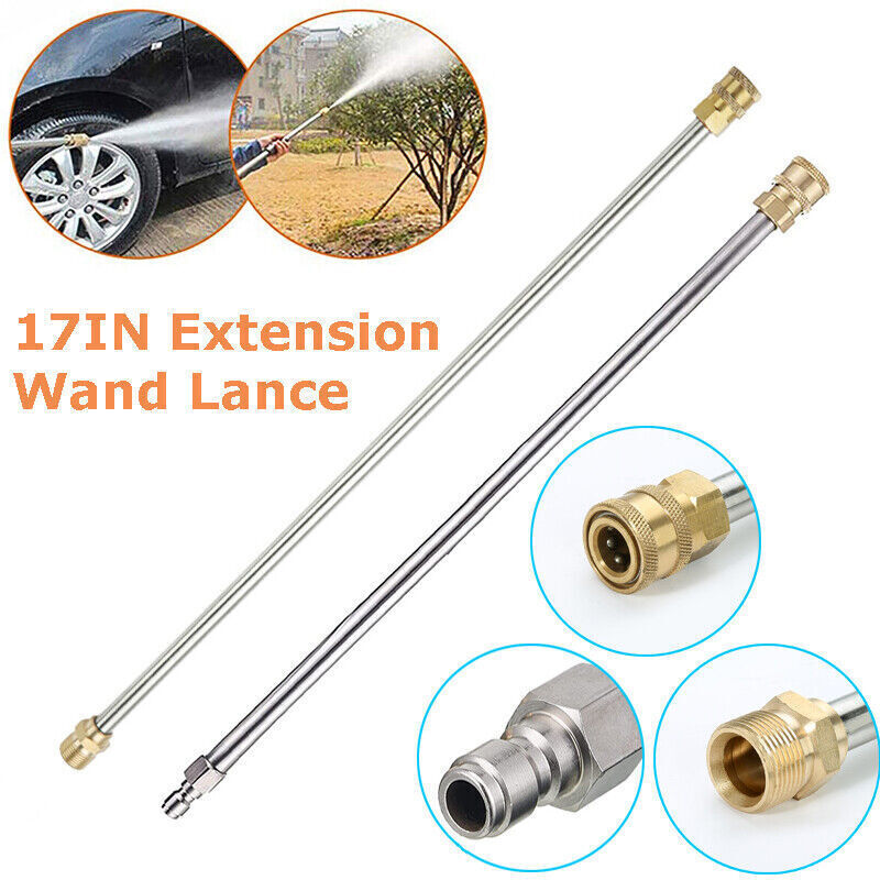 High Pressure Washer Extension Wand 1/4 Inch Quick Connect P