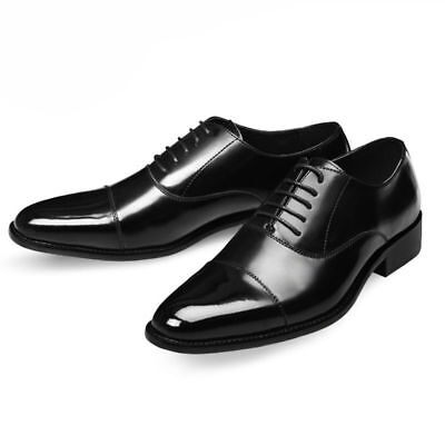 Mooda Mens Leather Oxfords Shoes Classic Formal Lace up Dress Shoes Aura