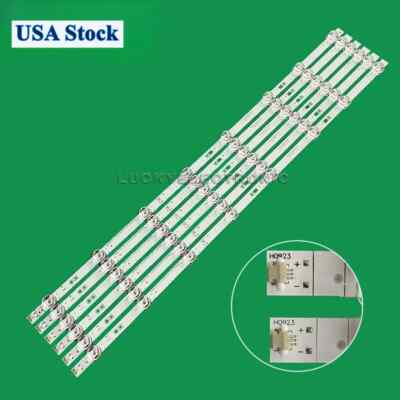 6Pcs LED strips For ONN 100021261  ZD_SSC_D650_6X8  HD650X1U51-T0L3  SVH650AK7
