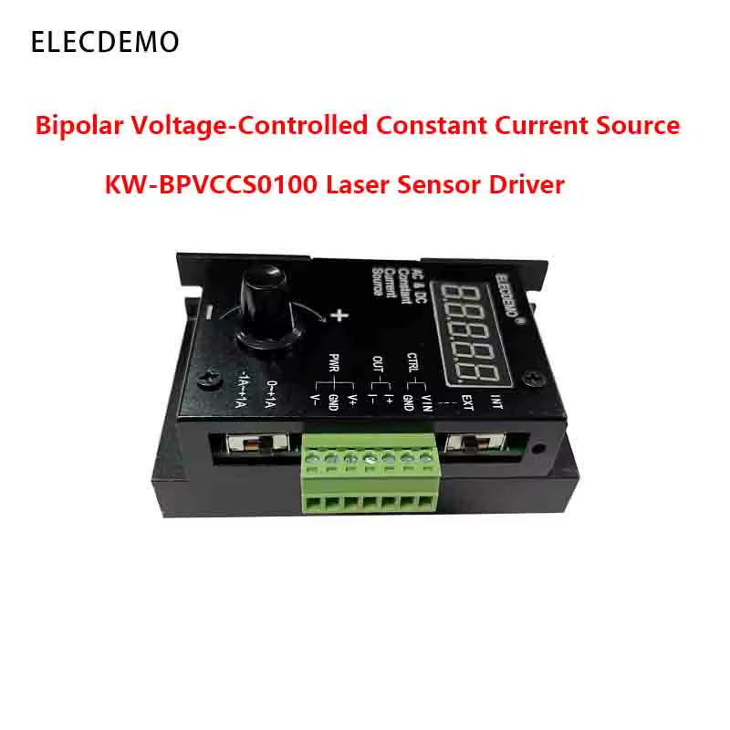 Voltage-controlled constant current source module positive and negative 100mA AC
