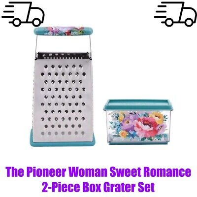 The Pioneer Woman Sweet Romance 2-Piece Box Grater Set
