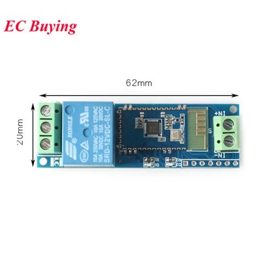 ESP8266 WiFi BLE Relay Module 12V Wireless Smart Home Control 1 2 4 Way