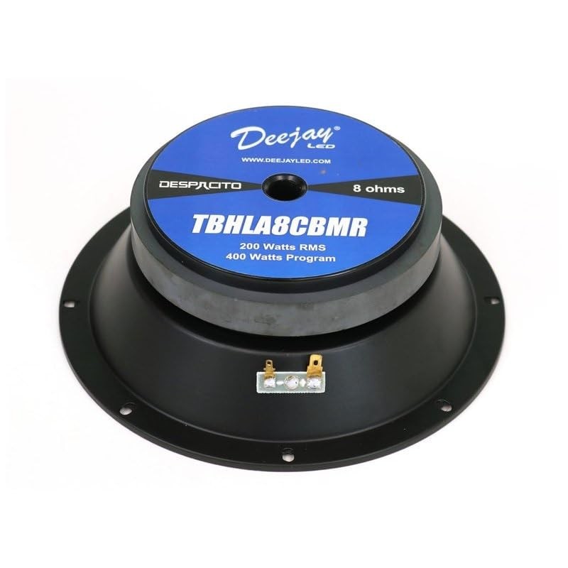 DEEJAY LED TBHLA8CBMR 8 Ohm 8-inch Sealed Back High Power Djl Despacito 8