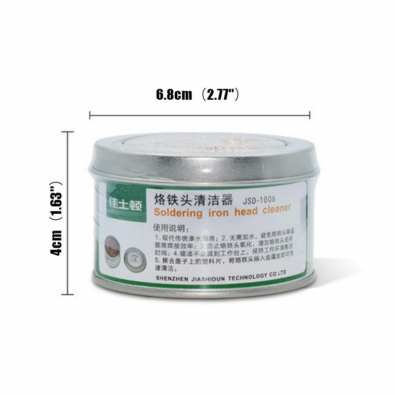 Cleaning Ball Desoldering Soldering Iron Mesh Filter Cleaning Nozzle Tip CoppFY