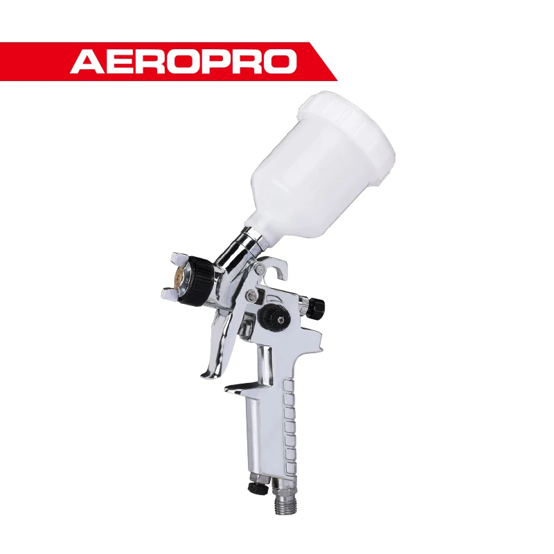 0.8/1.0mm HVLP Spray Gun Touch Up Series Airbrush Paint Spray Painting Gun For A