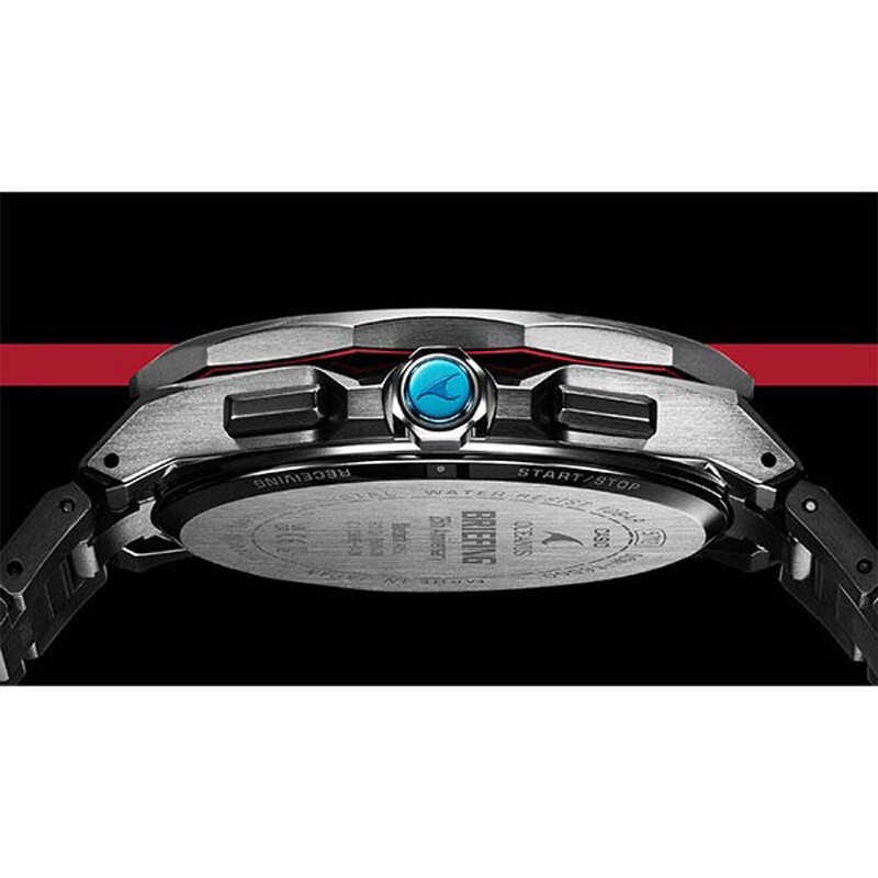 Pre-owned Casio Oceanus Ocw-t6000br-1ajr Briefing 25th Anniversary Titanium Men Watch