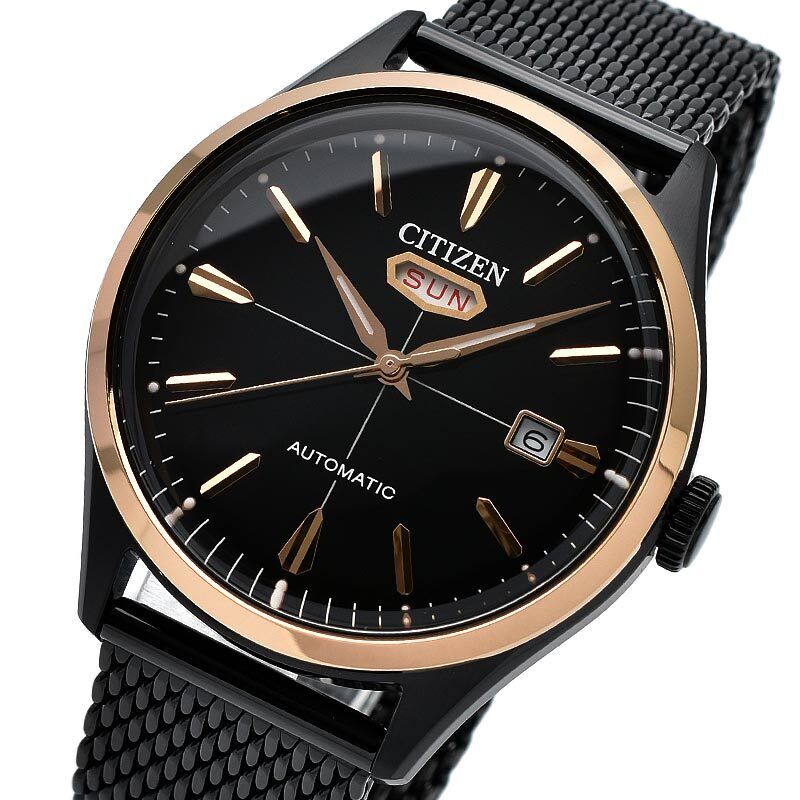 Pre-owned Citizen Collection Record Label Nh8396-82e C7 Mechanical Automatic Watch Men's