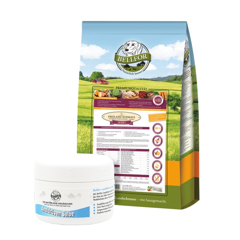 Bellfor Futterset für kleine Hunde mit entzündeten Analdrüsen 2,530.00 g