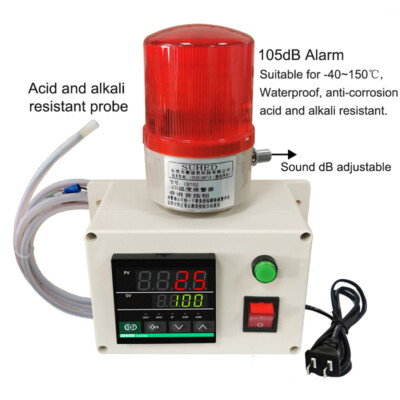 Over temperature alarm High and low temperature sensor intelligent alarm 105dB