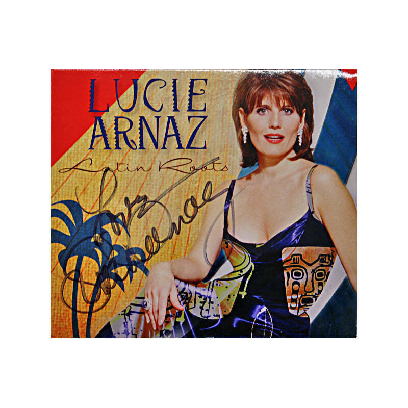 Lucie Arnaz Autographed Latin Roots CD