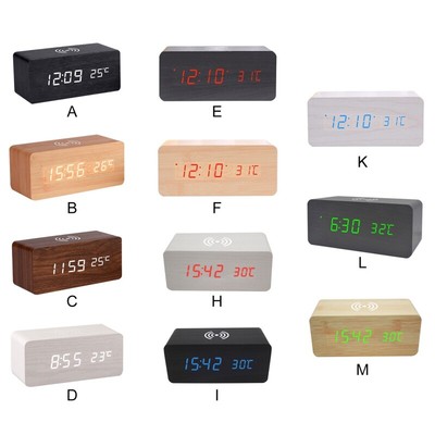 Phone Wireless Charger Led Digital Display Temperature