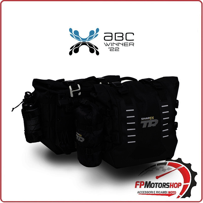 COPPIA BORSE LATERALI PORTAPACCHI PER MOTO SHAD MORBIDE TR40 X0TR401