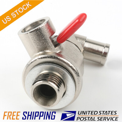 Oil Drain Valve with removable L-Shape Hose End Combo (14mm-1.5)
