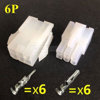2-24P Molex Mini-Fit Jr 5557/5559 4,2mm Steckverbinder (Stecker+Buchse+Kontakt)