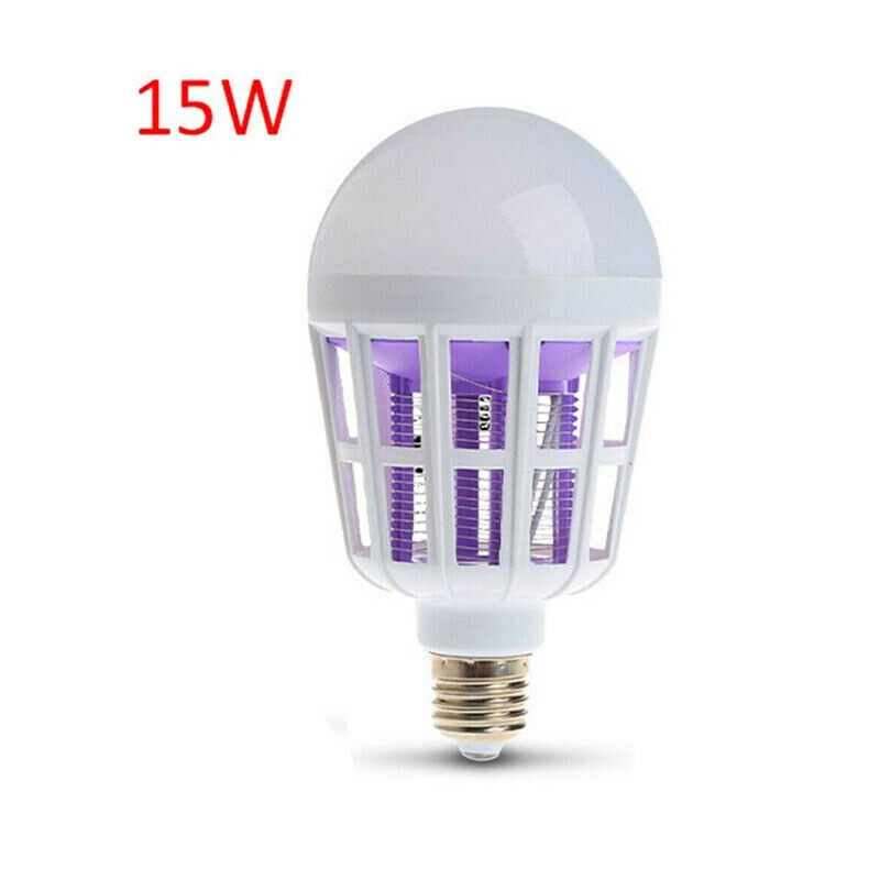 Lampadina Led 15W 2in1 Insetticida Anti Zanzare Insetti T-9673 Linq