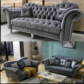 ELEGANCE Chesterfield sofa available fast delivery