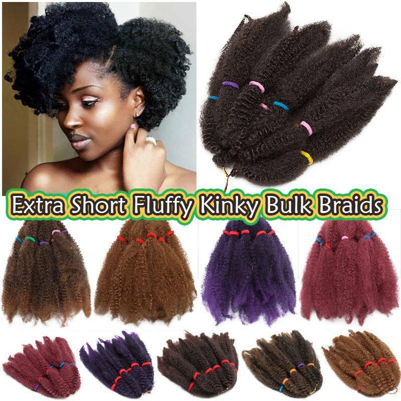 BULK SALE Kinky Curly Afro Short Hair 100 Natural As Human Hair