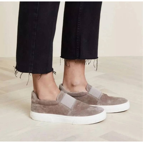 Woodsmoke Taupe Suede Size 6