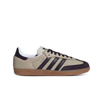 Adidas Originals Samba OG (PUTTY GREY/AURORA/SILVER MET.) Women's Shoes IE5835