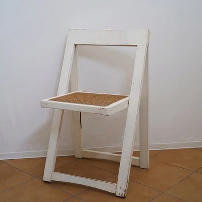 Folding Chair by Aldo Jacober Italy 1960s Furniture Interior Vintage
