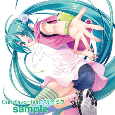 VOCALOID Curl flavor feat. HATSUNE MIKU Curl Flavor CD w/DVD New w/Tracking No.