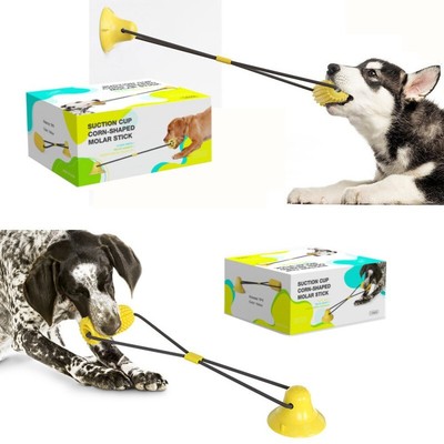 Dog Chew Toys for Aggressive Chewers Puppy Chew Teething Rope Treats Suction Cup
