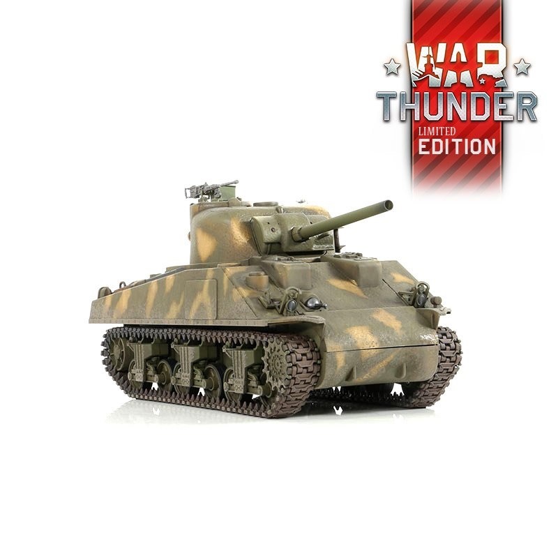 1:24 U.S M4A3 Sherman RC Tank 2.4GHz Infrared RTR War