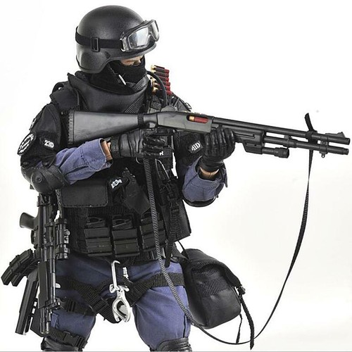 1/6 SWAT Team Assaulter Attacker Action Figure Toy