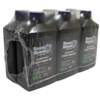 Case of 6 Synthetic Blend 50:1 2-Cycle Engine Oil Mix 12.8 oz. Bottles