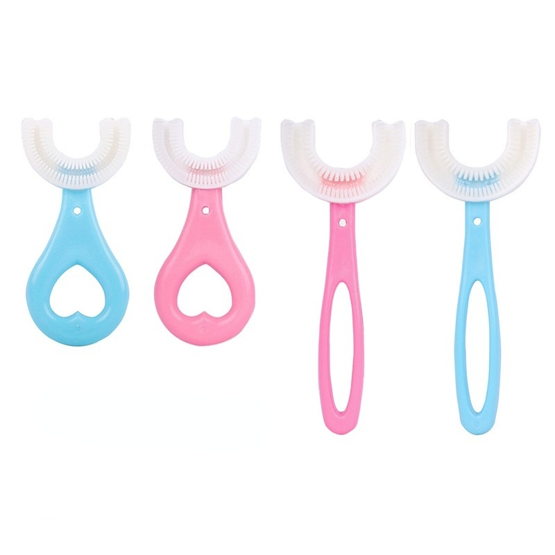 Children Kids Toothbrush 360° U-shaped Brush Oral Teeth Cleaner Baby 2-12 Year