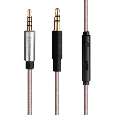 Silver Plated Audio Cable with mic For Beyerdynamic LAGOON ANC Explorer TRAVELLE
