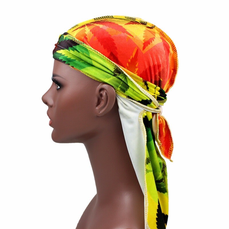 Men Women Accessories Hat S Marijuana Weed Headwear Wrap Turban