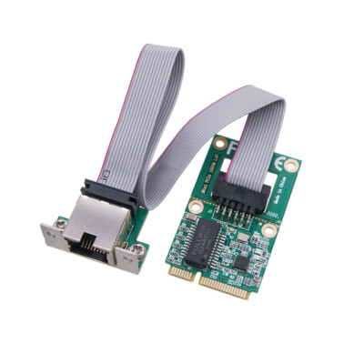 Desktop mPCIe Mini PCI-E Gigabit Network Card 1000M LAN Ethernet NIC RTL8111F