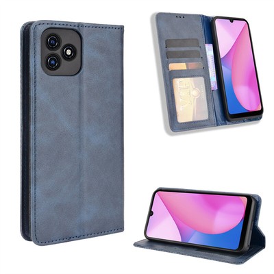 Retro Book Wallet Leather Flip Cover Case For Blackview A200 Pro A96 A90 A52 A53
