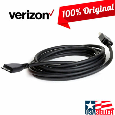 NEW OEM Original Verizon 6-FT USB 3.0 Charge Data Cable for Galaxy S5 Note 3/Pro