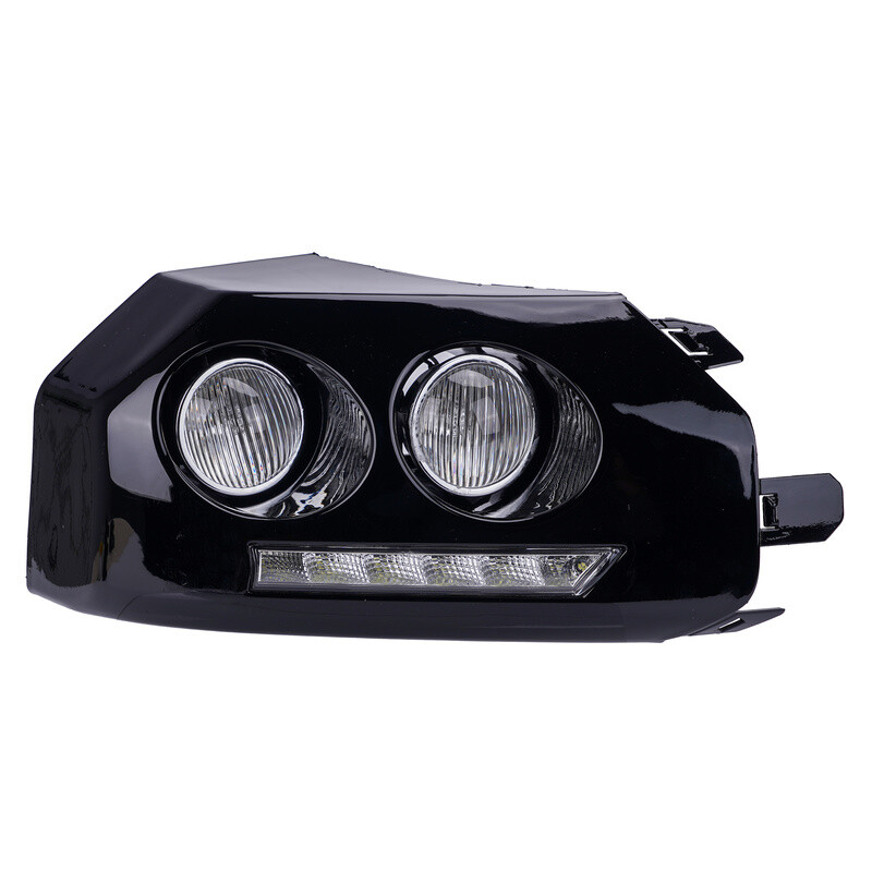 For 20072014 Toyota FJ Cruiser Black LED Fog Lamps Daytime Running