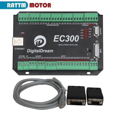 3 Axis CNC Ethernet Interface EC300 MACH3 Motion Control Board Card