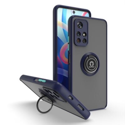 Magnetic Ring Holder Stand Case For Xiaomi Redmi A1 12 13C Note 12 Pro 11S 10