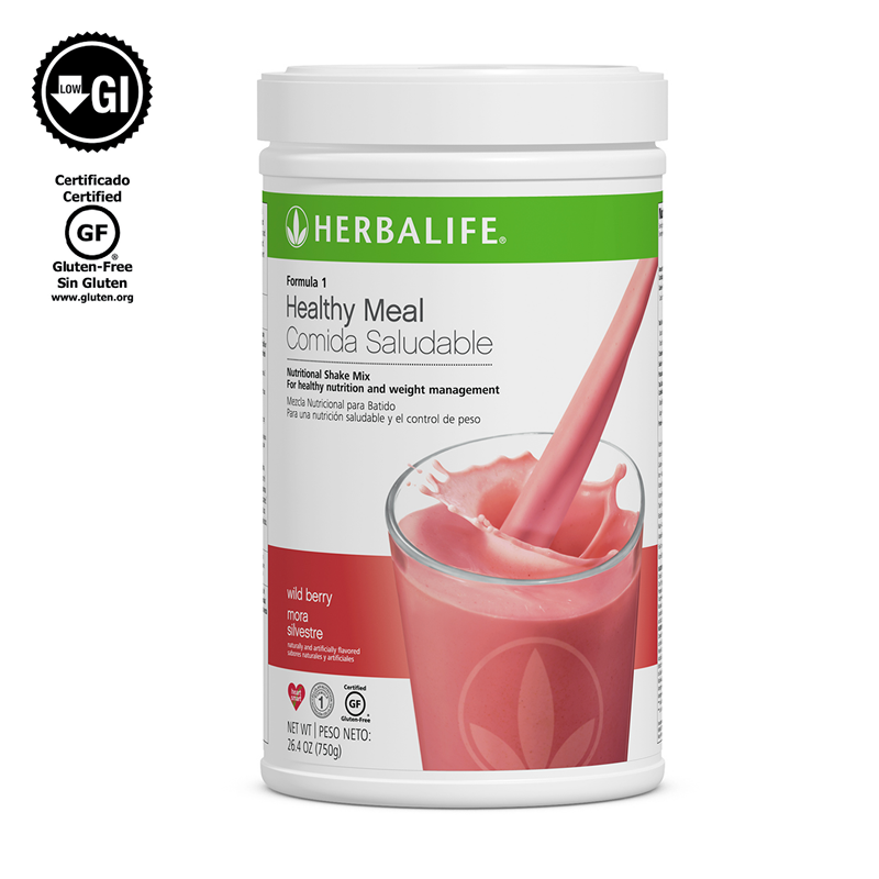 NEW Herbalife Formula 1 Healthy Meal Nutritional Shake Mix Wild Berry 780 g LivingHealthyChoice