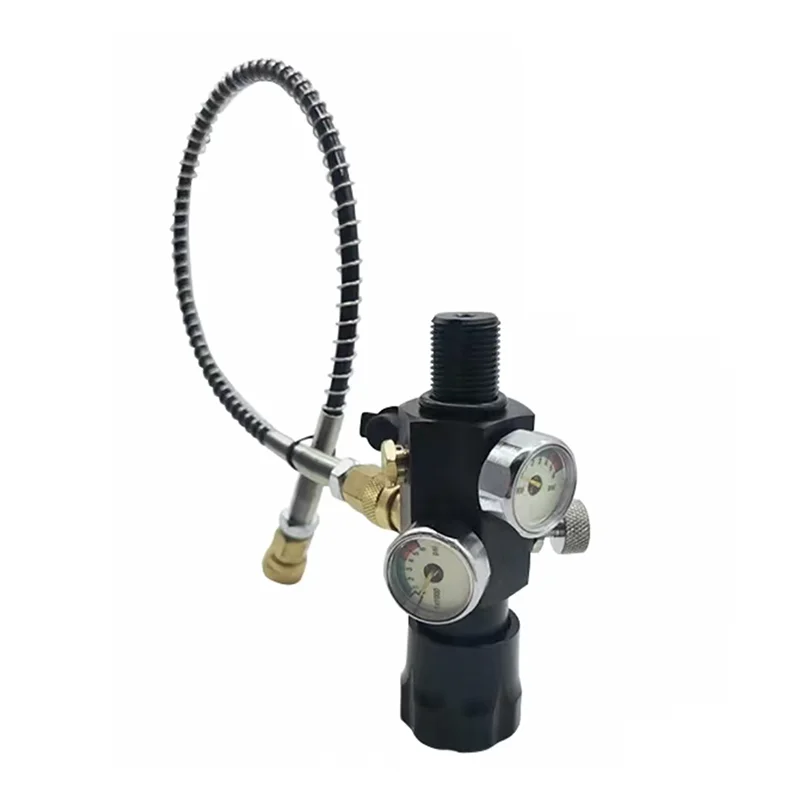 30Mpa High-Pressure Gas Cylinder Valve Inflatable Adapter With Quick Connector M