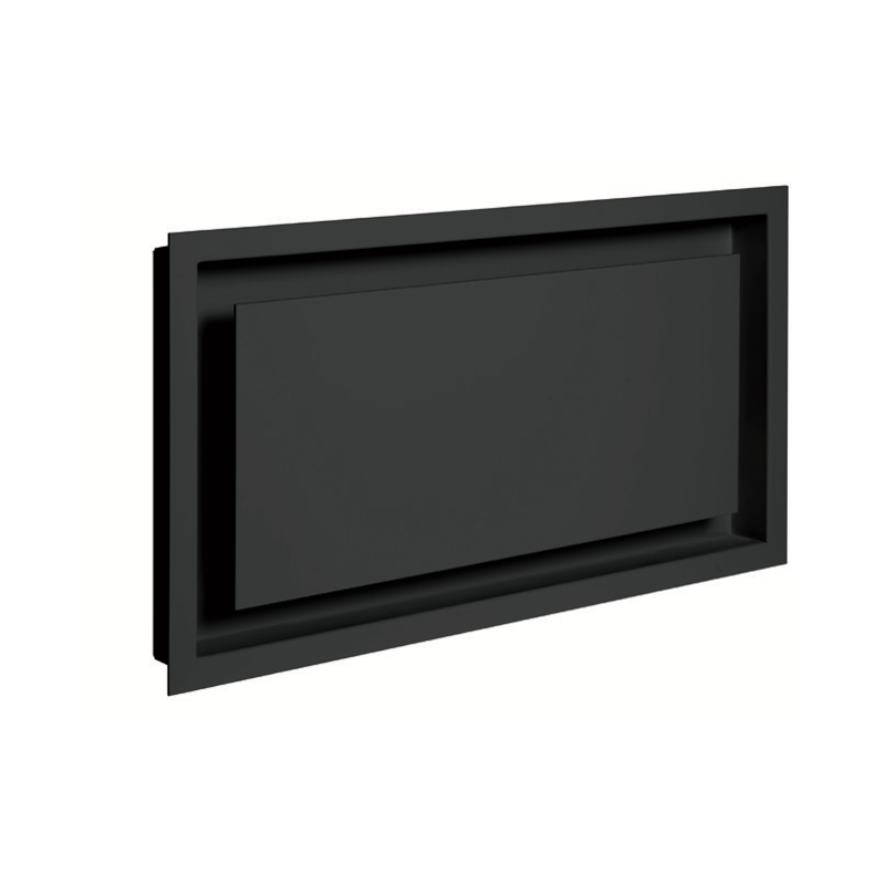 kemp grilles-gamme-architecture Grille AIR'02 350x350mm noir