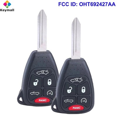 OHT692427AA Remote Key Fob for Chrysler Sebring 2010 200 Convertible 2011-2014