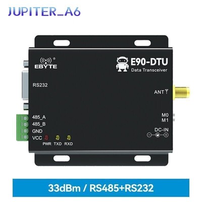 RS232/RS485 LoRa 33dBm 433MHz16km Modbus Automatic Relay Wireless RF Transceiver