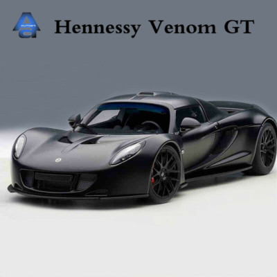 AUTOart Hennessey Venom GT Super Sports Car 1:18 Scale Diecast Model Car Rare