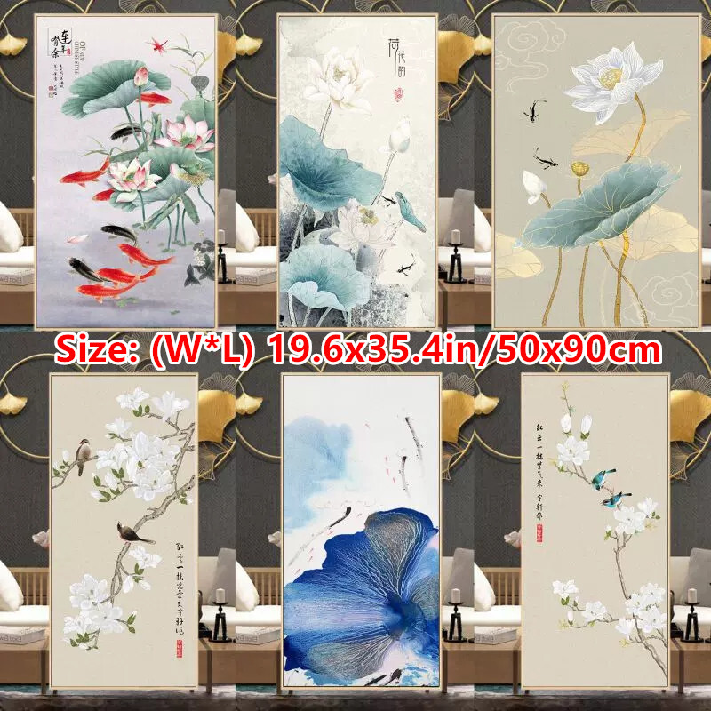 1x-floral-frosted-glass-window-film-sticker-static-cling-privacy-living-room