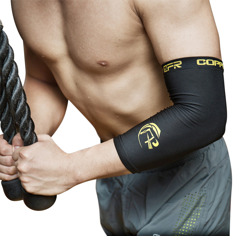 ️ Copper Elbow Support Compression Brace Fitness Weight Lifting