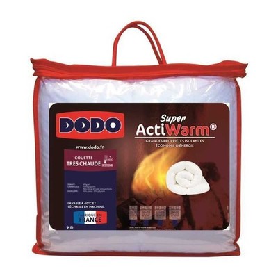 DODO Couette tres chaude SUPER ACTIWARM - 450 g / m2 - 220 x 240 
